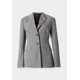 HUGO Blazer Asmalla pegasto siva