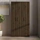 Hanah Home Ormar Merlin , 90x171,8x45 cm, , Braon