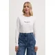Bombažna majica z dolgimi rokavi Pepe Jeans FIORE LS