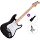 SX SST/ASH Basic SET Transparent Black Električna kitara