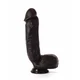 DILDO X-MEN Colours Pleasure 3 Black 8,5