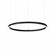 Ideal Lux - LED luster na sajli ORACLE SLIM LED/37W/230V 3000K prečnik 70 cm, crne boje