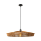 Lucide 10413/70/72 - Lestenec na vrvici YUNKAI 1xE27/60W/230V pr. 70 cm rjava