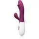 PRETTY LOVE Snappy Purple vibrator s stimulatorjem klitorisa 19 cm