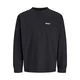 JACK & JONES Majica JORFREDERIKSBERG kremna / črna
