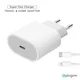 Kućni Punjač Pluginn AJ-20 A2347 EMC3621 PD Fast 20W za iPhone 11-14 sa PD lightning kablom CE beli