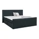 Based Postelja Boxspring Josie-b, Barva Grafita, 160x200