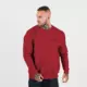 GymBeam Moški pulover Basic Burgundy