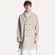 Plašč Nike Club Rules Mens Trench Coat Mink Brown/ Sanddrift/ Ironstone XL