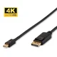 MicroConnect 4K Mini Displayport na DP kabel 2m