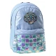 Play Školski ranac Seeshell Pop fashion, 43x30x20cm, Plavi