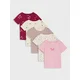 Sinsay - Pamuk majice sa printom 5 pack - krem