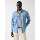 Guess Srajca 183286 Modra Classic Fit