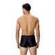 Speedo medley logo aquashort black/red s - uk32