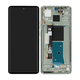 Motorola Edge 40 - LCD zaslon + steklo na dotik + okvir (Nebula Green) - 5D68C22672 Genuine Service Pack