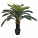 shumee Umetna rastlina cikas palma z loncem zelene barve 90 cm