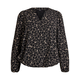 Zizzi Bluza Cabine kremna/črna