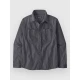 Patagonia Point Reyes Canvas moška majica z dolgimi rokavi smolder blue