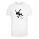 Mens T-shirt Walk In The Dark - white