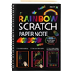 Scratch/Scratch bilježnica rainbow 10 listova