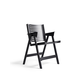 REX stol (več barv)-Črni hrast