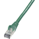 RJ45 mrežni kabel CAT 6 S/FTP[1x RJ45 utikač - 1x RJ45 utikač] 2 m zeleni nezapaljivi, za