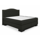 Boxspring krevet Seattle G118 Boxspring, Bračni, Crna, 180x200, Tkanina, Basi a doghePodnice za krevet, 180x200x61cm