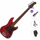 Sire Marcus Miller P5 Alder-5 Standard SET Red 5 strunska bas kitara