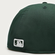 New Era Kapa Team Side Patch 5950 Athletics Oakland Athletic Moški Dodatki Kape s šiltom 60364375 Zelena