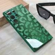 Maska za mobilni telefon Samsung Galaxy S24 Ultra SHINY GLASS, Zelena