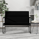 vidaXL Klupa crna 100 x 64 x 80 cm od umjetne kože