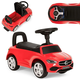 ECO TOYS Guralica Mercedes C CLASS sa interaktivnim volanom i zvucima, crvena