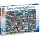 Ravensburger sestavljanka 99 lepih krajev Evrope, 3000 kosov