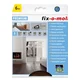 TESNILNI TRAK FIX-O-MOLL samolepilni gumi D profil 6m/9mm/6mm, rjav