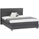 BOXSPRING KREVET 120/200 cm siva