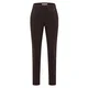 CECIL Hlače temno rjava