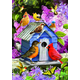 Puzzle Cobble Hill od 1000 dijelova - Proljetna kućica za ptice