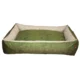 Pet Line Krevet za pse, 60x45cm, Zeleno-bež