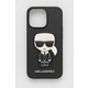 Karl Lagerfeld KLHCP13LOKPK iPhone 13 Pro / 13 6,1 black hardcase Saffiano Ikonik Karl`s Patch (KLHCP13LOKPK)