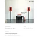 Lingke Set Bluetooth zvučnika Shanming T5, 2 komada, AUX, Crveni