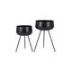 Komplet cvetličnih lončkov s stojalom House Nordic Ardola 2-pack