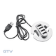 USB vtičnica “Plugy” rozeta fi50 s USB prilključkom