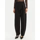 JACQUEMUS Hlače iz tkanine Le Pantalon Ovalo 24E241PA0791718 990 Črna Regular Fit