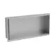Mexen X-Wall-NR vgradna polica brez obrobe 45 x 20 cm, inox - 1911452010