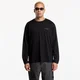 Majice C.P. Company 70/2 Mercerized Jersey Gasato Long Sleeve T-Shirt Black XXL