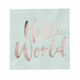 ginger ray® papirnate salvete hello world