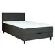 Homestar Postelja Continental LAARA 140x200 cm, temno siva