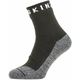 Vodootporne čarape SealSkinz WP Warm Weather Soft Touch Veličina čarapa: 39-42 / Boja: crna/siva