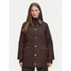 Barbour Prehodna jakna Liddesdale LQU1936BR92 Temno rjava Relaxed Fit