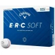 Callaway ERC Soft 2025 White Triple Track Golf žogice